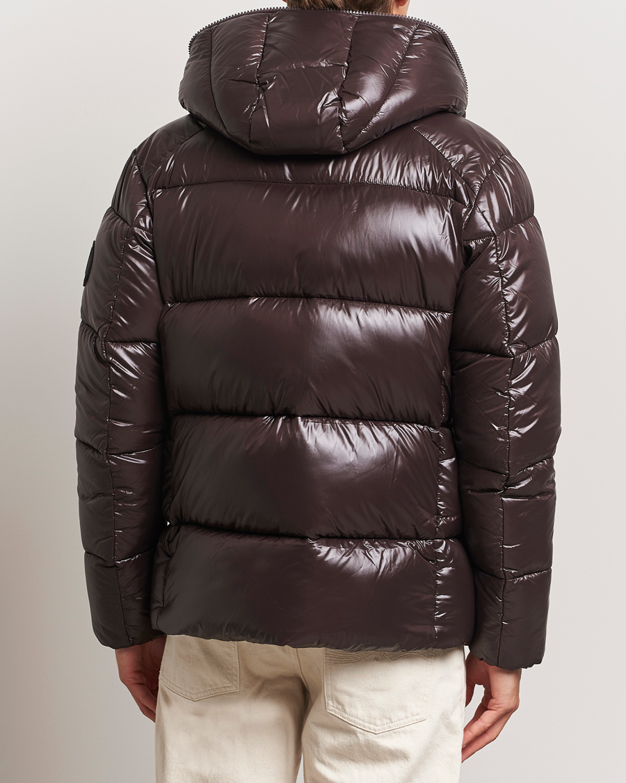 Herre | Jakker | Save The Duck | Edgard Padded Puffer Brown Black