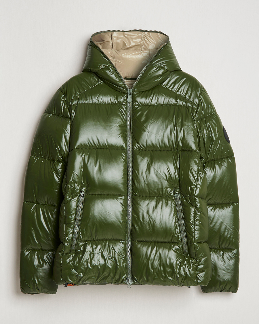 Herre | Jakker | Save The Duck | Edgard Padded Puffer Pine Green