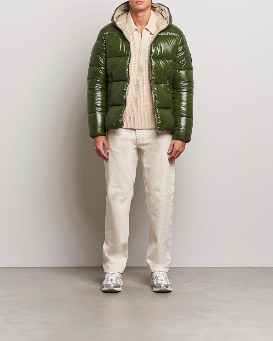Herre | Jakker | Save The Duck | Edgard Padded Puffer Pine Green
