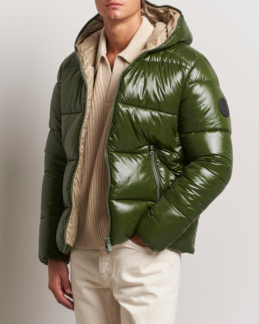 Herre | Jakker | Save The Duck | Edgard Padded Puffer Pine Green