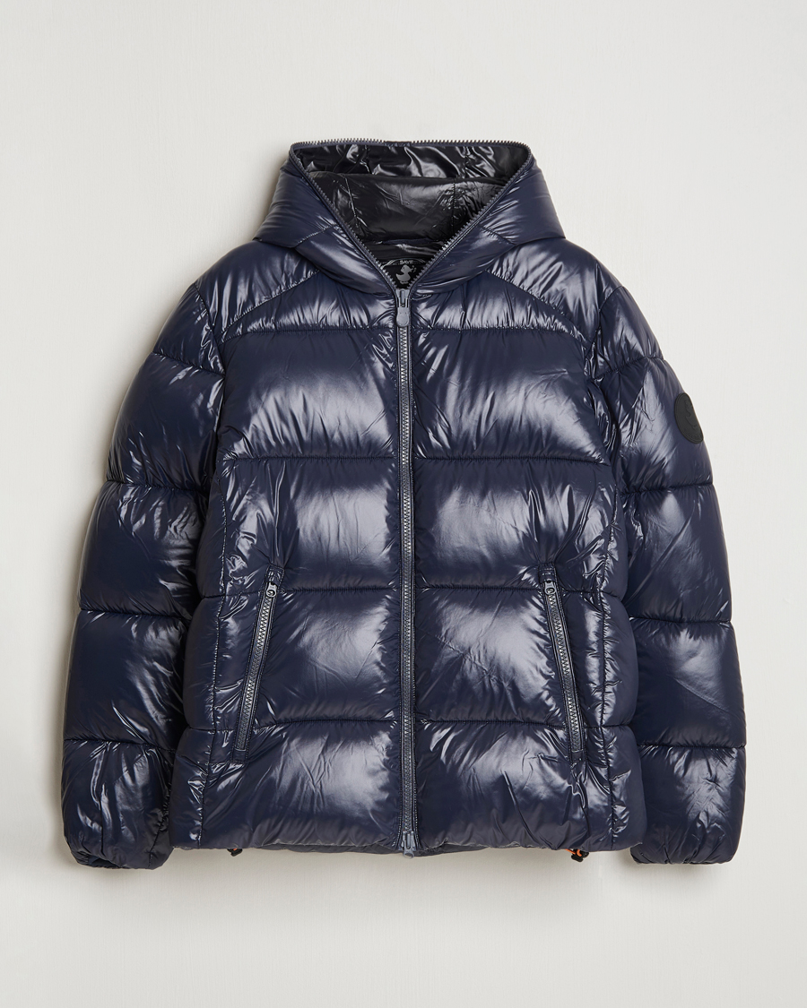 Herre | Jakker | Save The Duck | Edgard Padded Puffer Blue Black