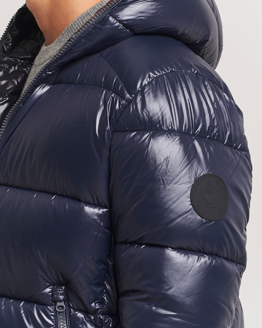 Herre | Jakker | Save The Duck | Edgard Padded Puffer Blue Black