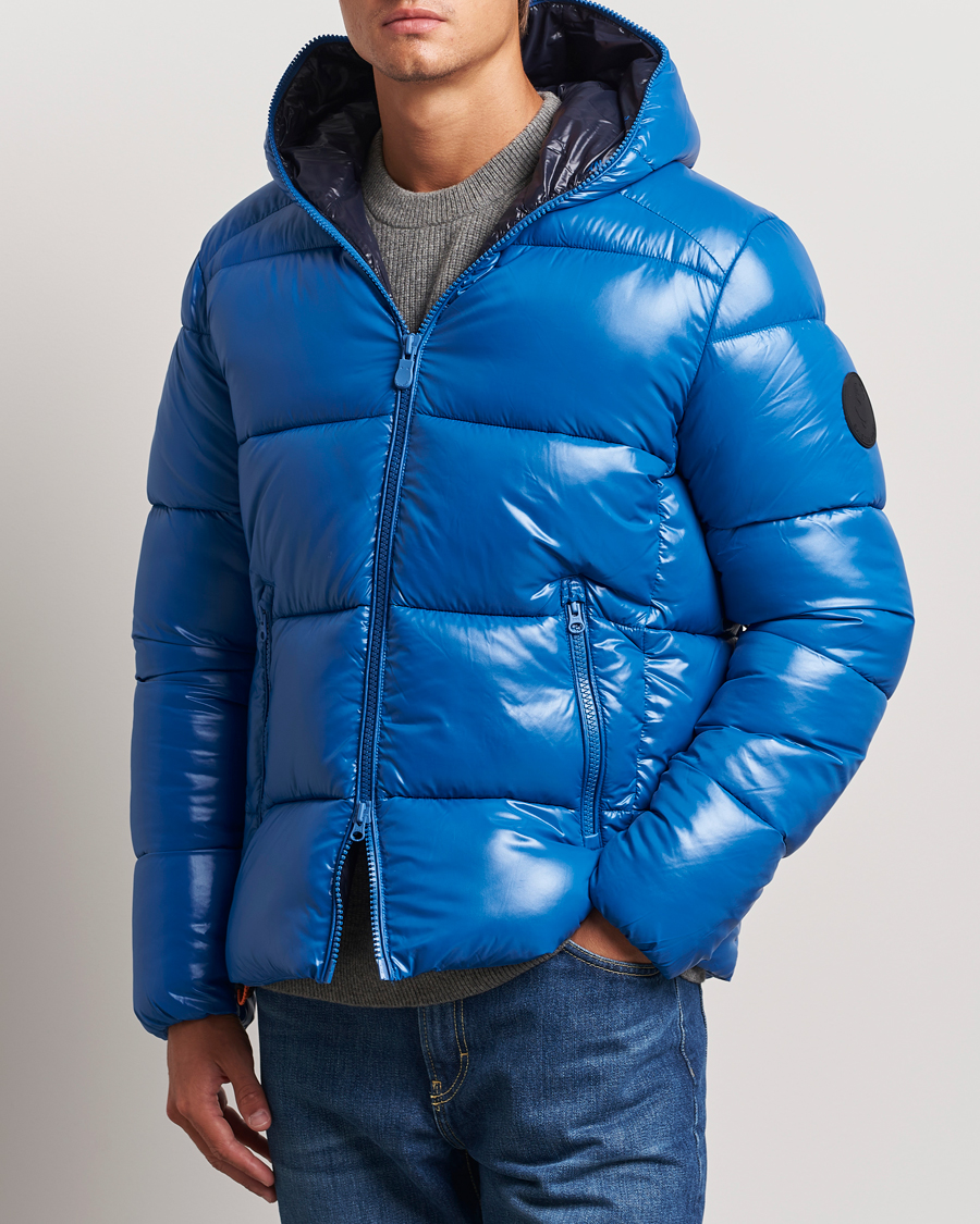 Herre | Jakker | Save The Duck | Edgard Padded Puffer Blue Berry