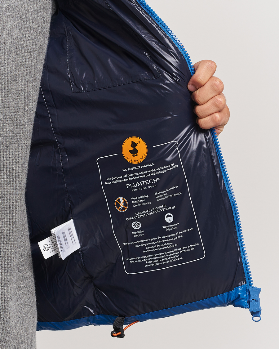 Herre | Jakker | Save The Duck | Edgard Padded Puffer Blue Berry
