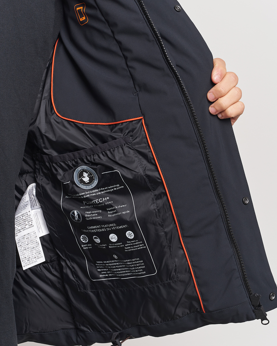 Herre | Jakker | Save The Duck | Alter Short Arctic Parka Black