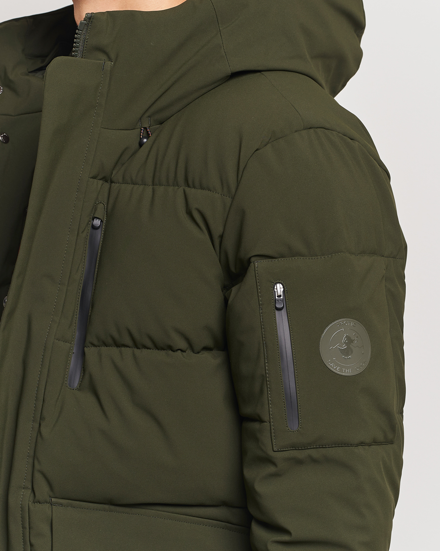 Herre | Jakker | Save The Duck | Alter Short Arctic Parka Land Green