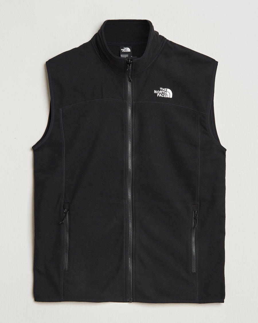 Herre | Jakker | The North Face | Glacier Fleece Vest Black