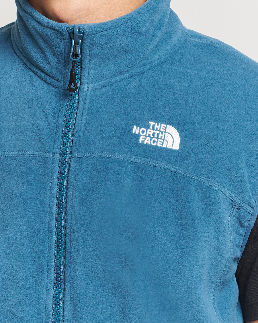 Herre | The North Face 100 Glacier Fleece Vest Midnight Petrol | The North Face | 100 Glacier Fleece Vest Midnight Petrol