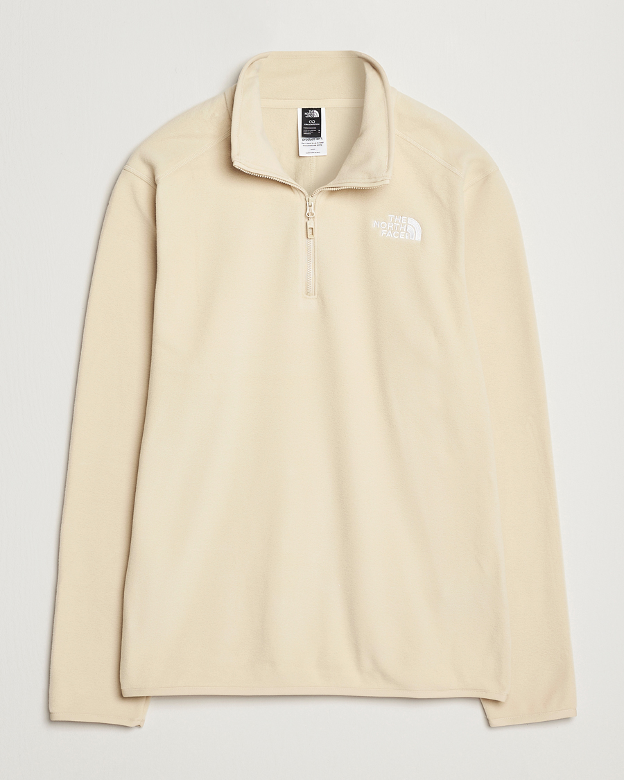 Herre | Trøjer | The North Face | 100 Glacier Fleece 1/4 Zip Gravel