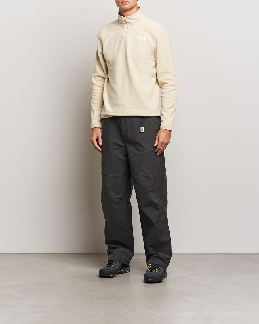 Herre | Trøjer | The North Face | 100 Glacier Fleece 1/4 Zip Gravel