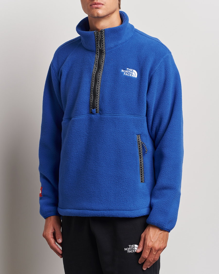 Herre | Trøjer | The North Face | Fleeski 1/4 Zip Pullover Blue
