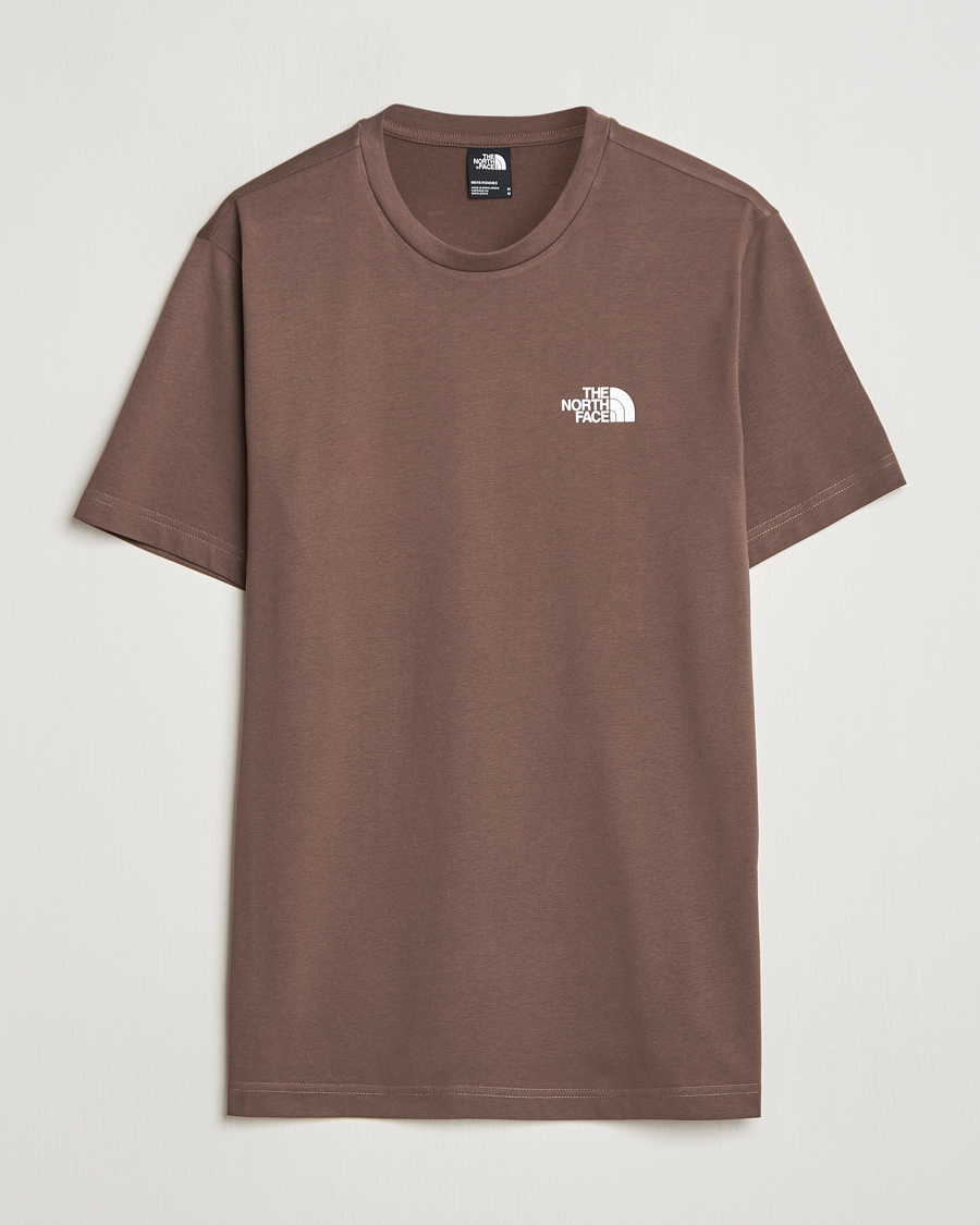 Herre | T-Shirts | The North Face | Simple Dome Tee Dark Brown