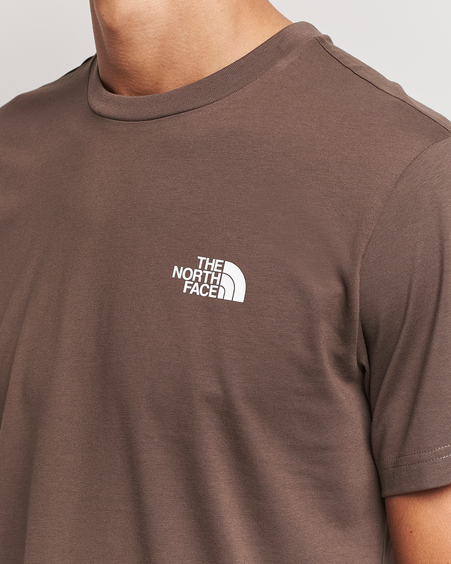 Herre | T-Shirts | The North Face | Simple Dome Tee Dark Brown