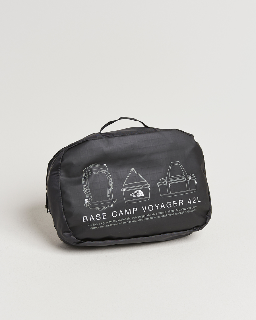 Herre | The North Face Base Camp Voyager Duffel 42L Black | The North Face | Base Camp Voyager Duffel 42L Black