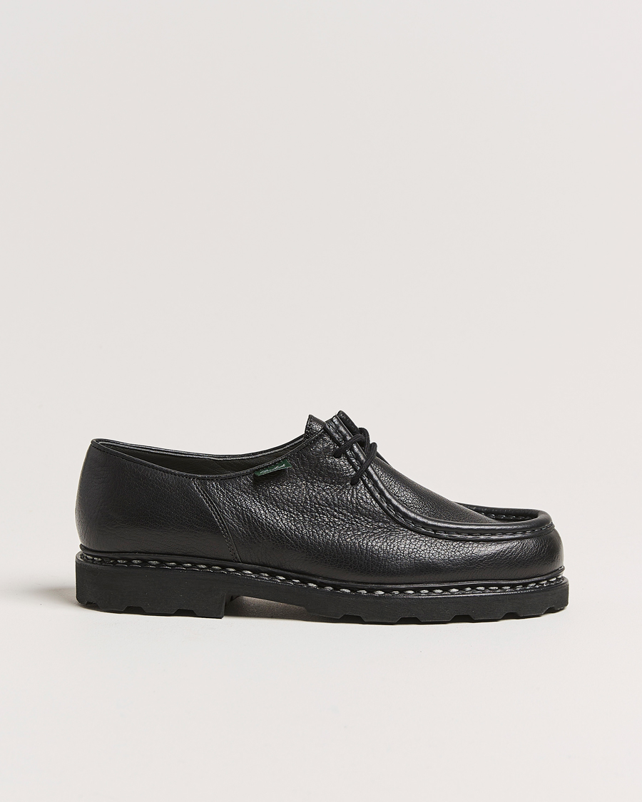 Herre | Derbys | Paraboot | Michael Derby Black Deerskin