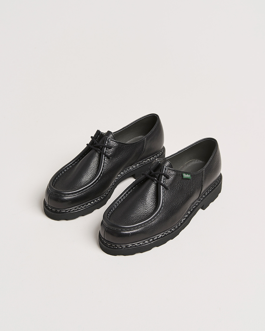 Herre | Derbys | Paraboot | Michael Derby Black Deerskin