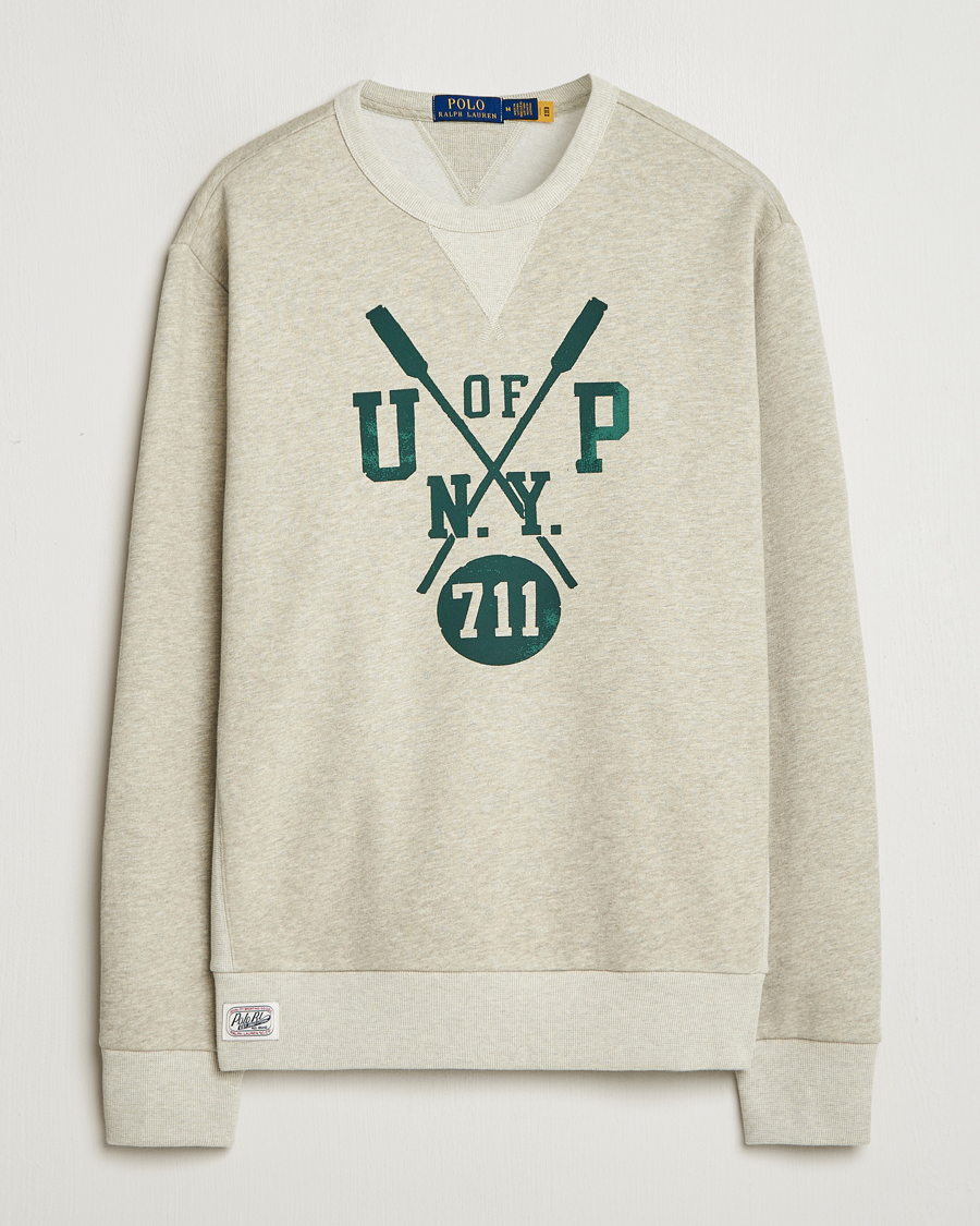 Herre | Trøjer | Polo Ralph Lauren | Crew Neck Sweatshirt Light Vintage Heather
