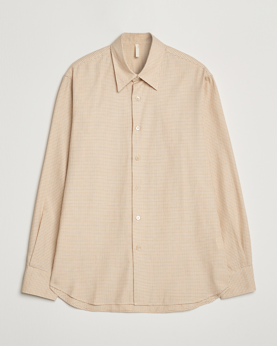 Herre | Skjorter | Sunflower | Base Shirt Khaki