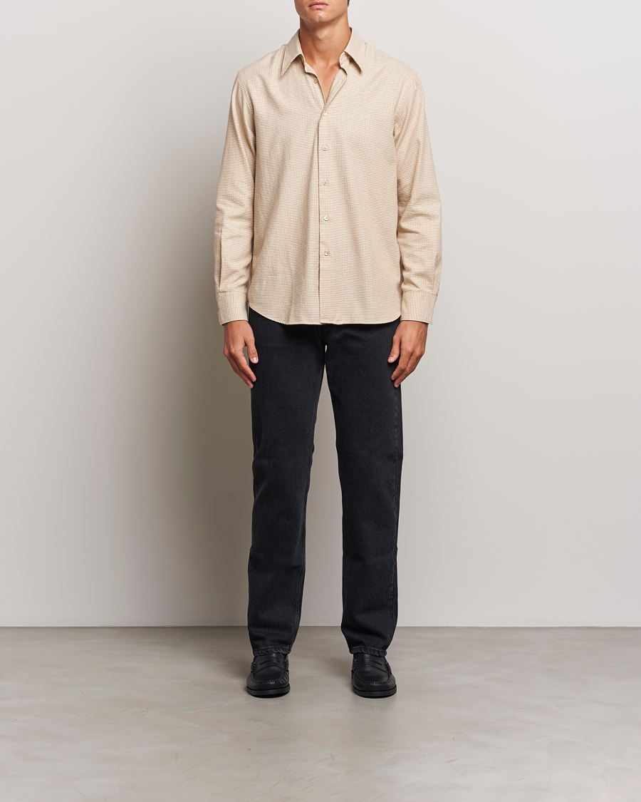 Herre | Skjorter | Sunflower | Base Shirt Khaki