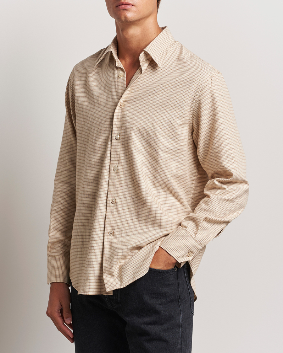 Herre | Skjorter | Sunflower | Base Shirt Khaki