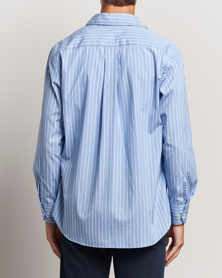 Herre | Skjorter | Sunflower | Base Shirt Light Blue Stripe