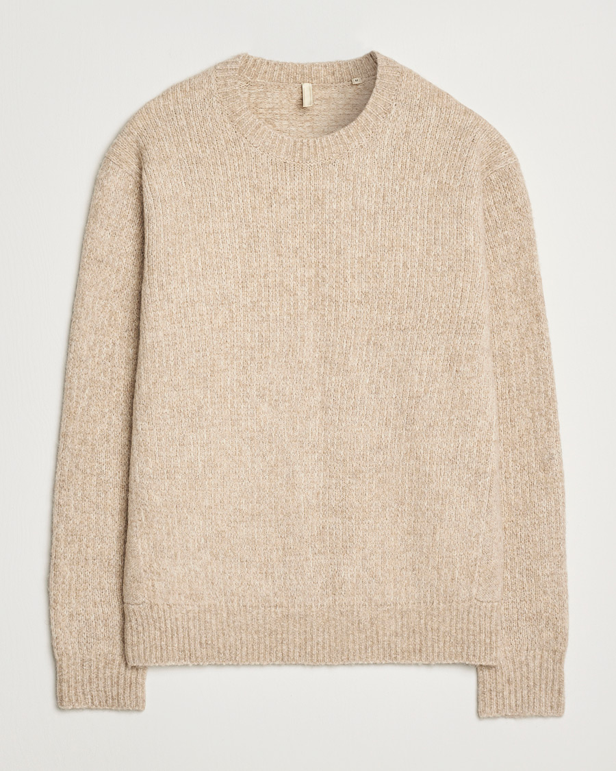 Herre | Trøjer | Sunflower | Yak Sweater Beige