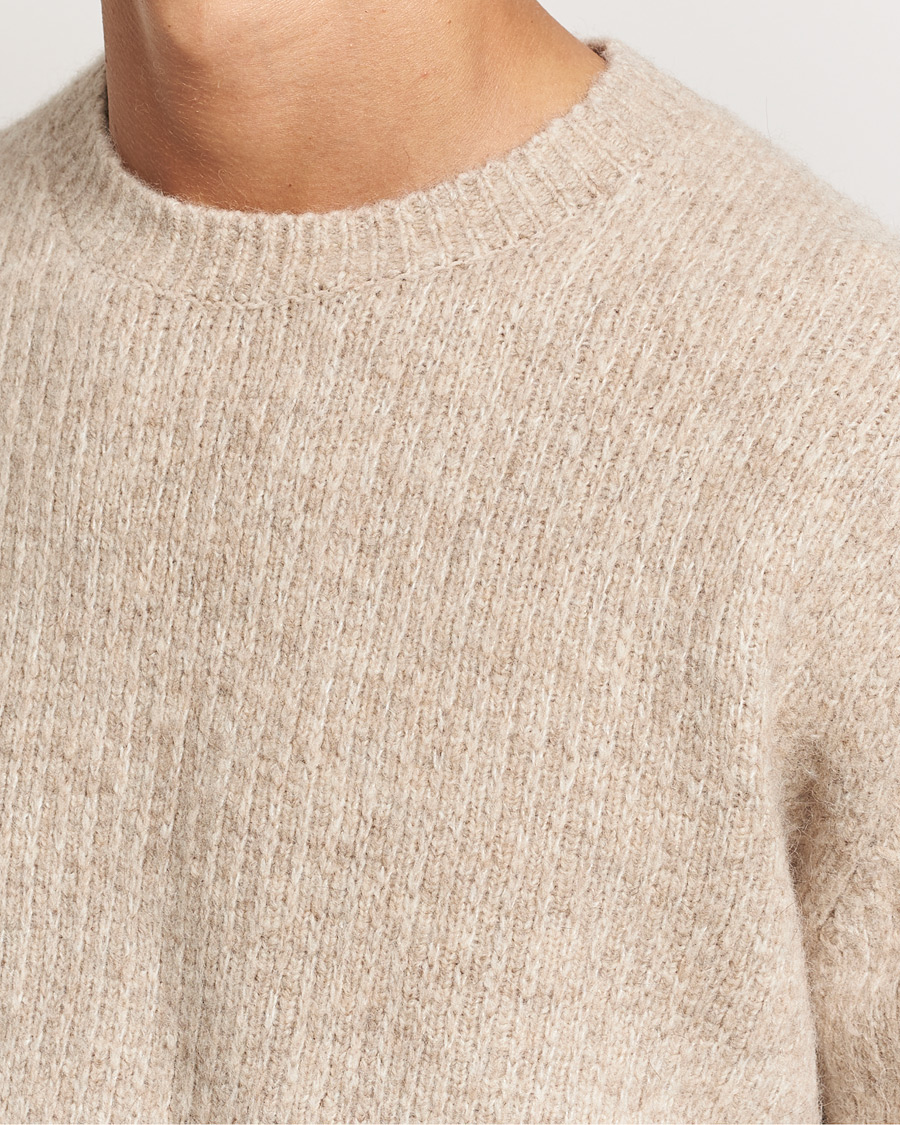 Herre | Trøjer | Sunflower | Yak Sweater Beige