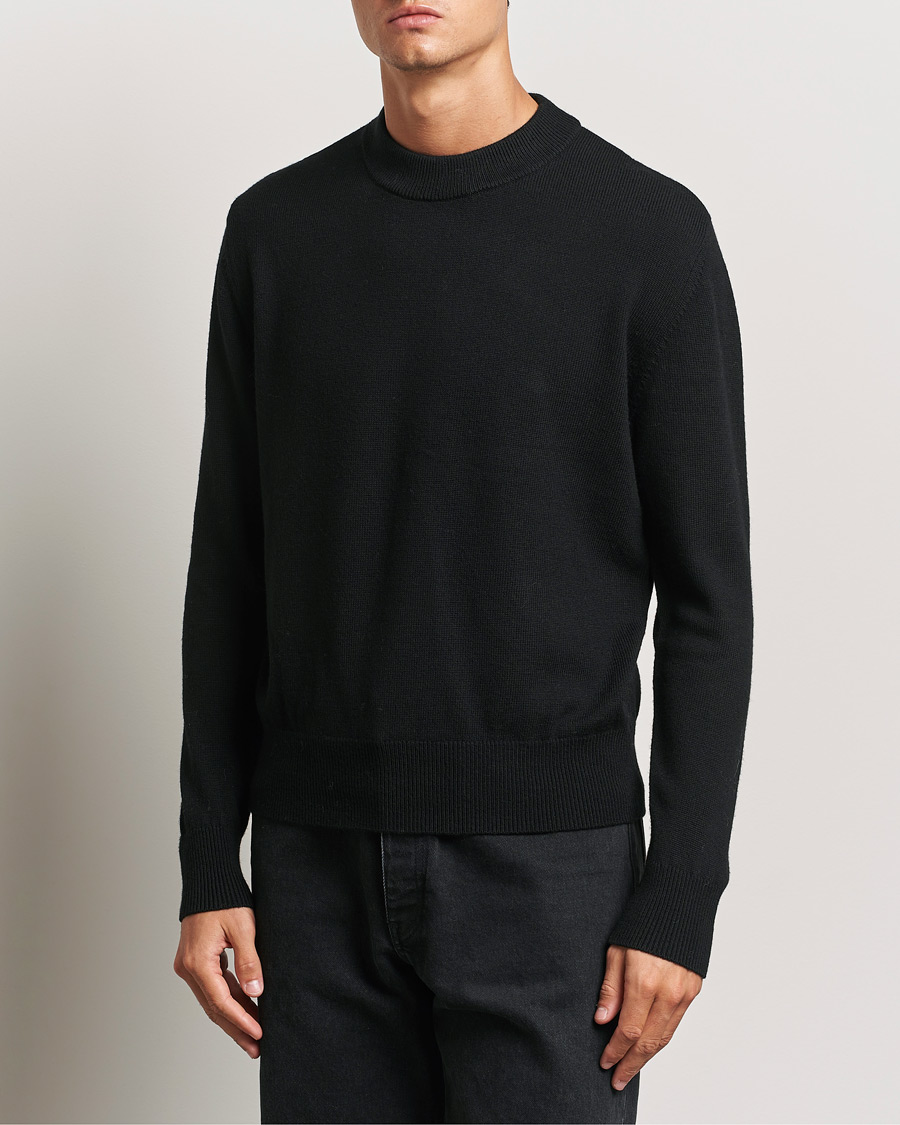 Herre | Trøjer | Sunflower | Moon Merino Crewneck Black
