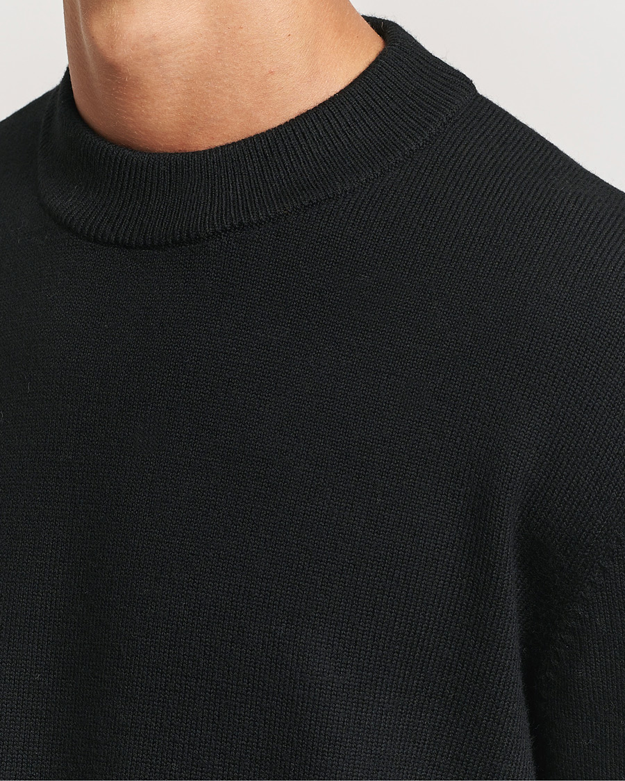 Herre | Trøjer | Sunflower | Moon Merino Crewneck Black