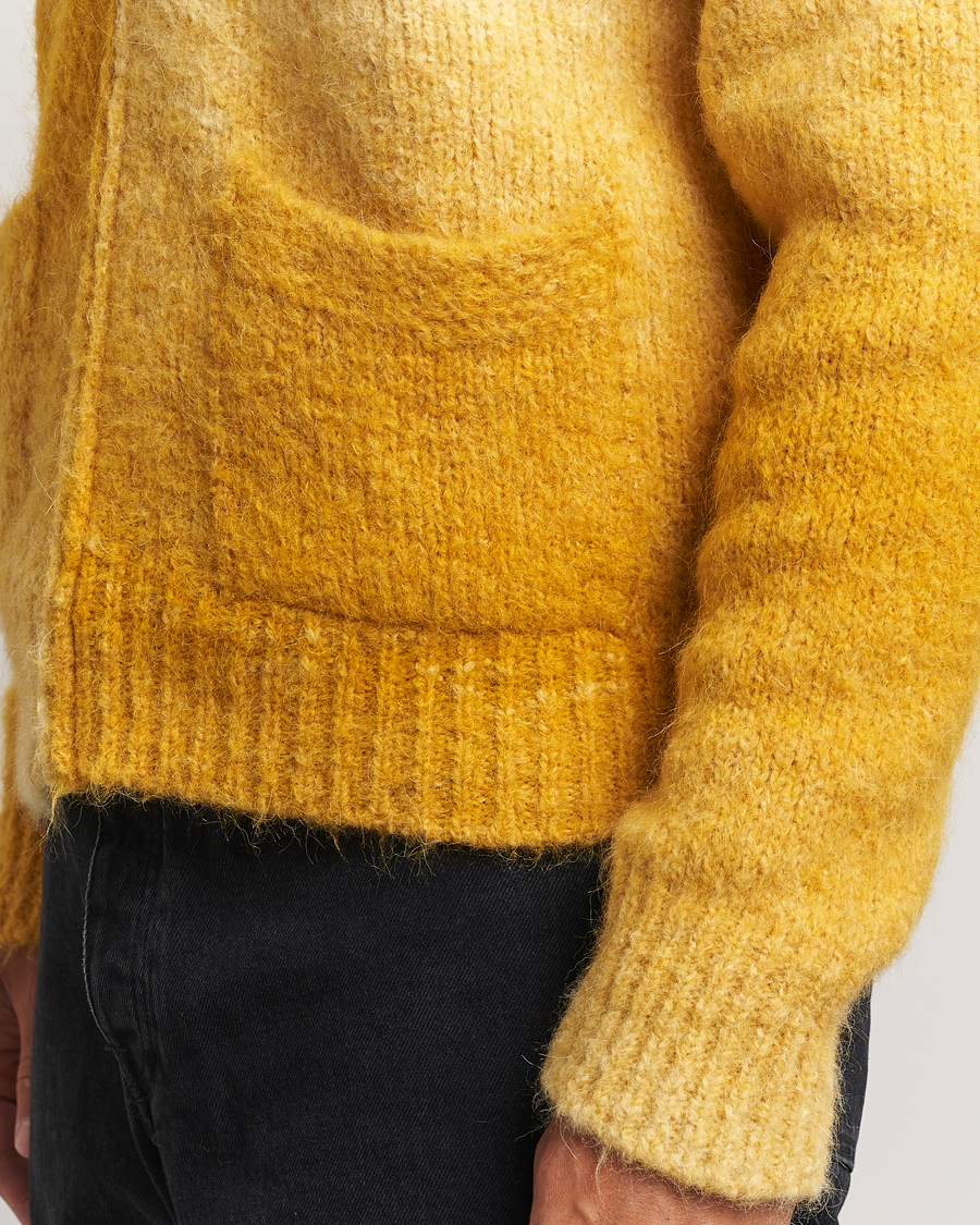 Herre | Trøjer | Sunflower | Ombre Zip Cardigan Yellow