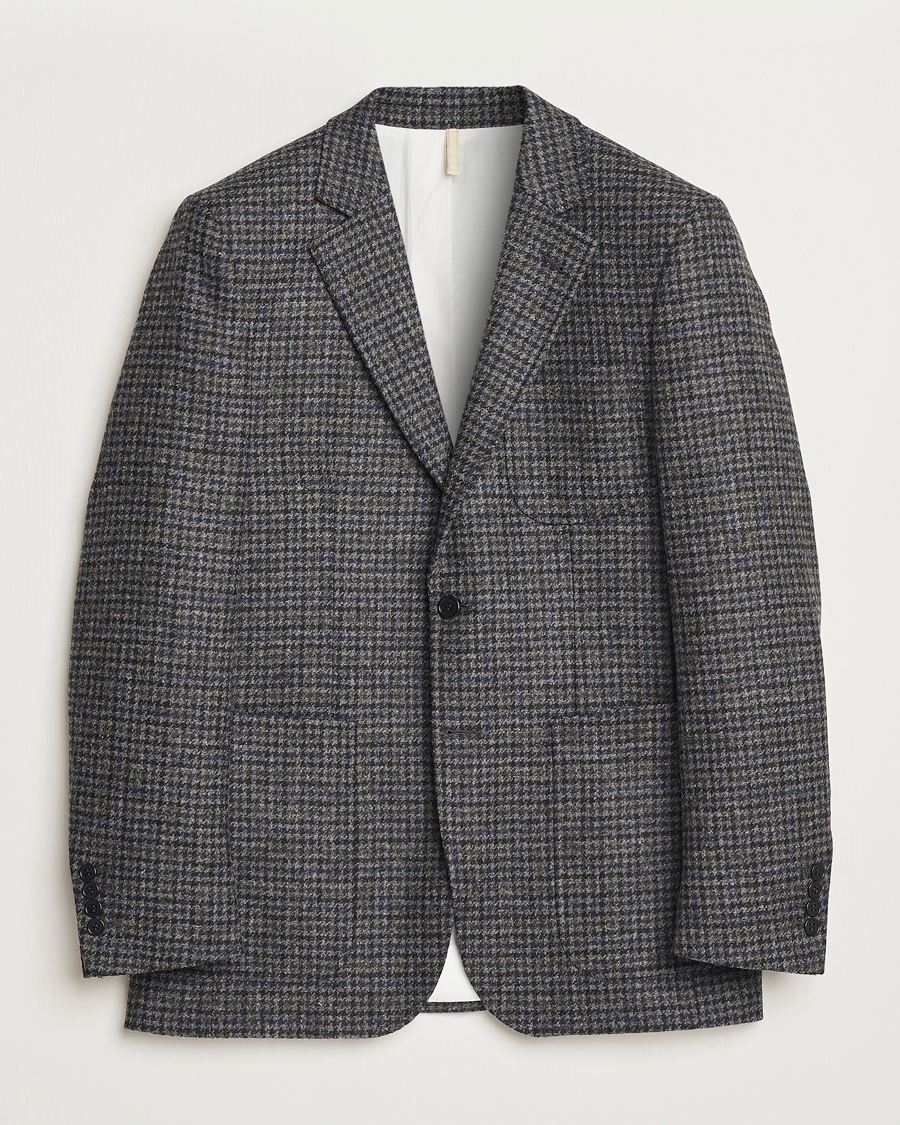 Herre | Blazere & jakker | Sunflower | Tweed Blazer Grey Check