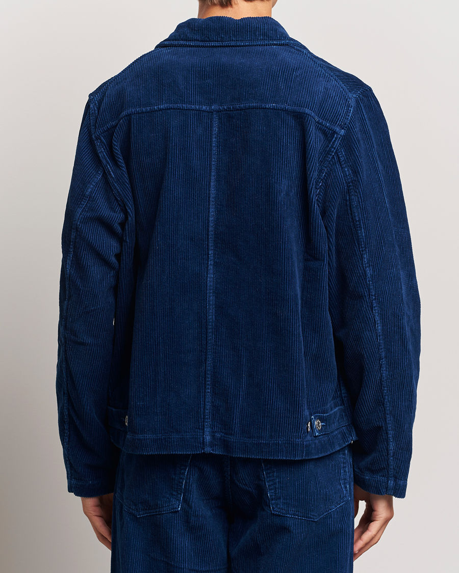 Herre | Jakker | Sunflower | Corduroy Worker Jacket Indigo