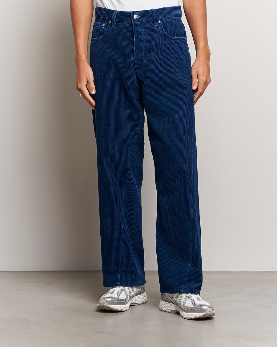 Herre | Bukser | Sunflower | Wide Twist Corduroy Pants Indigo