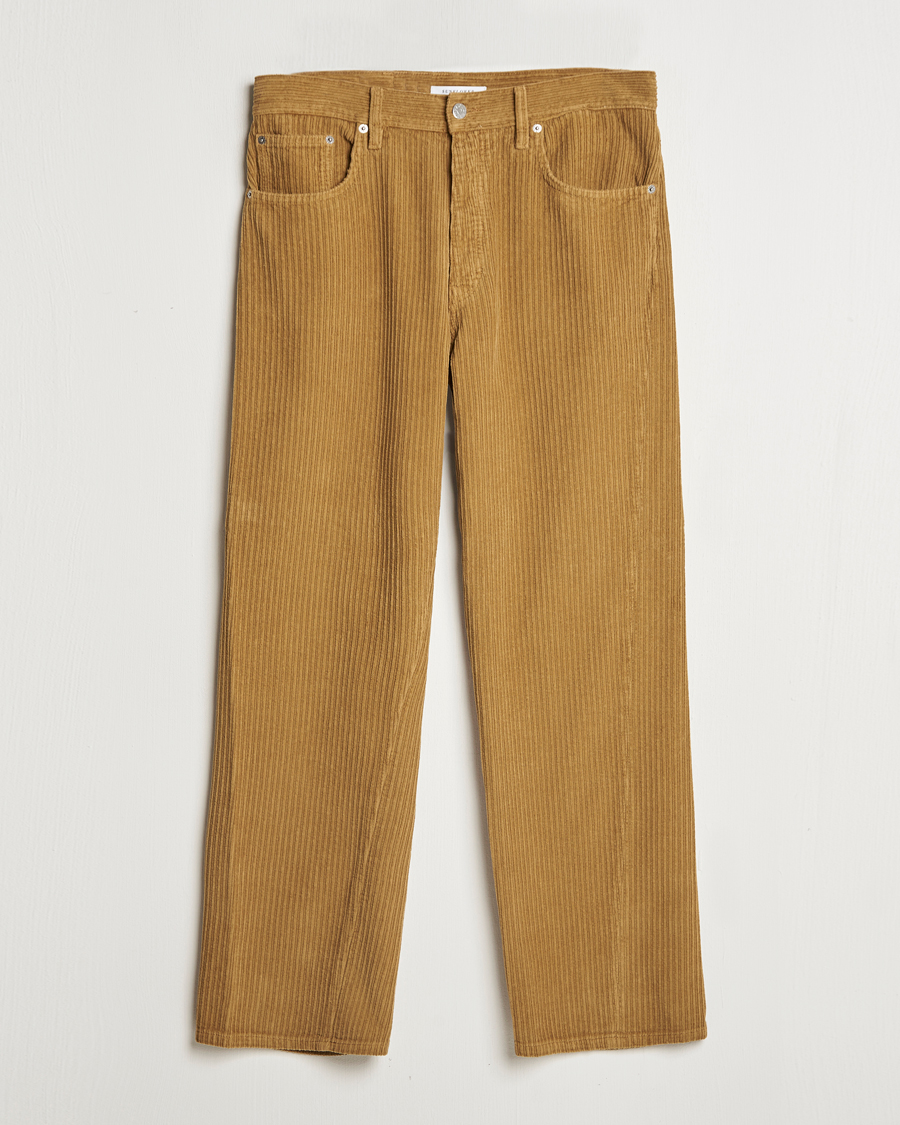 Herre | Bukser | Sunflower | Wide Twist Corduroy Pants Ochre