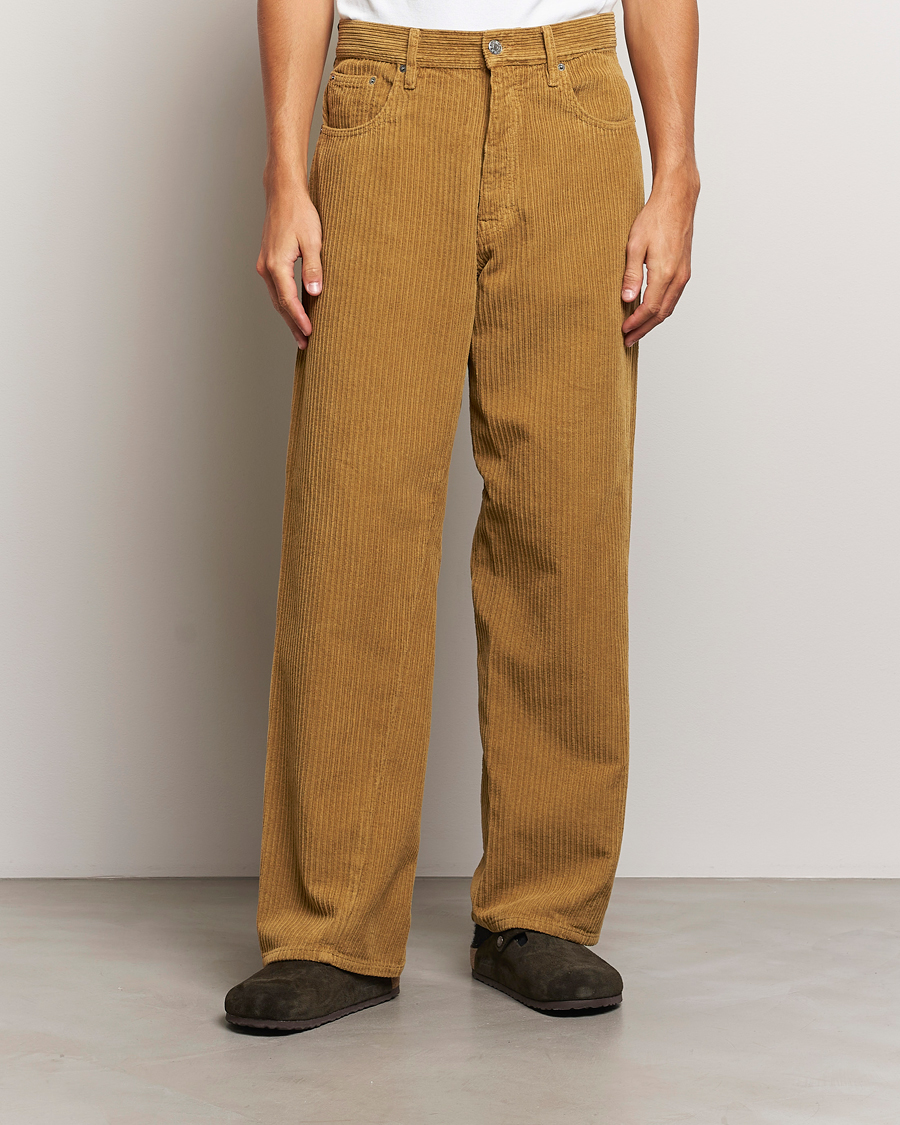 Herre | Bukser | Sunflower | Wide Twist Corduroy Pants Ochre