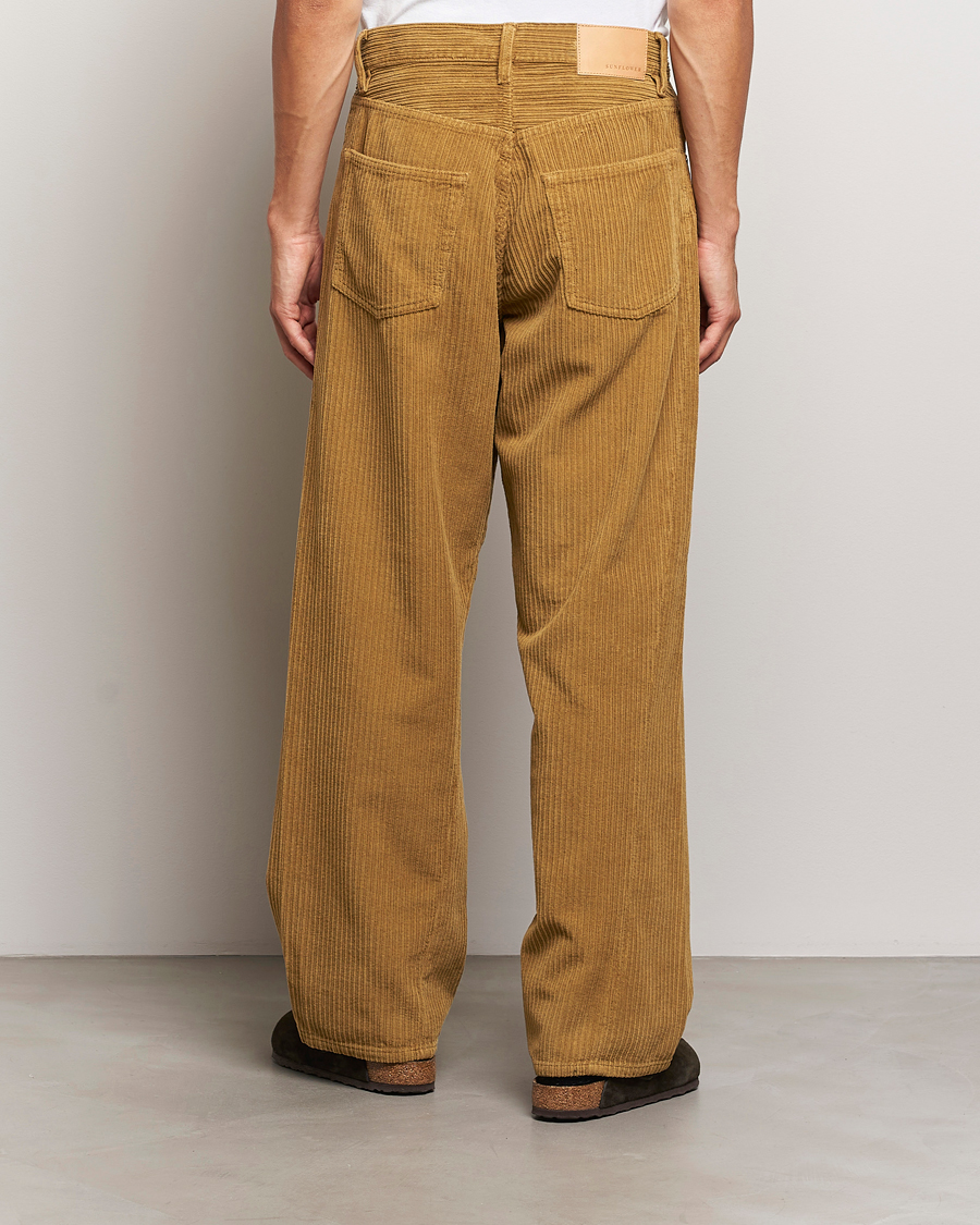 Herre | Bukser | Sunflower | Wide Twist Corduroy Pants Ochre