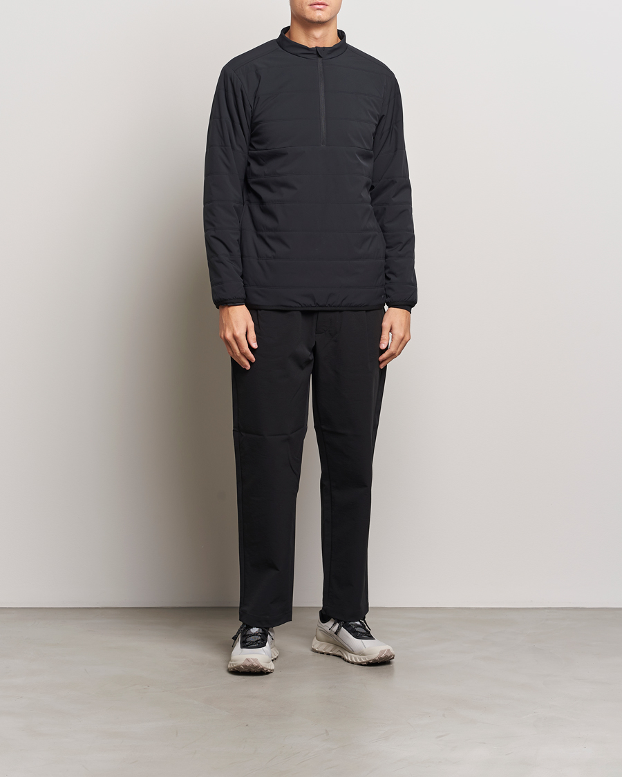 Herre | Trøjer | Snow Peak | Flexible Insulated Half Zip Black