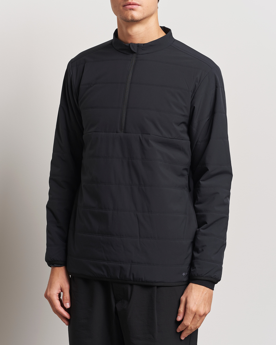 Herre | Trøjer | Snow Peak | Flexible Insulated Half Zip Black