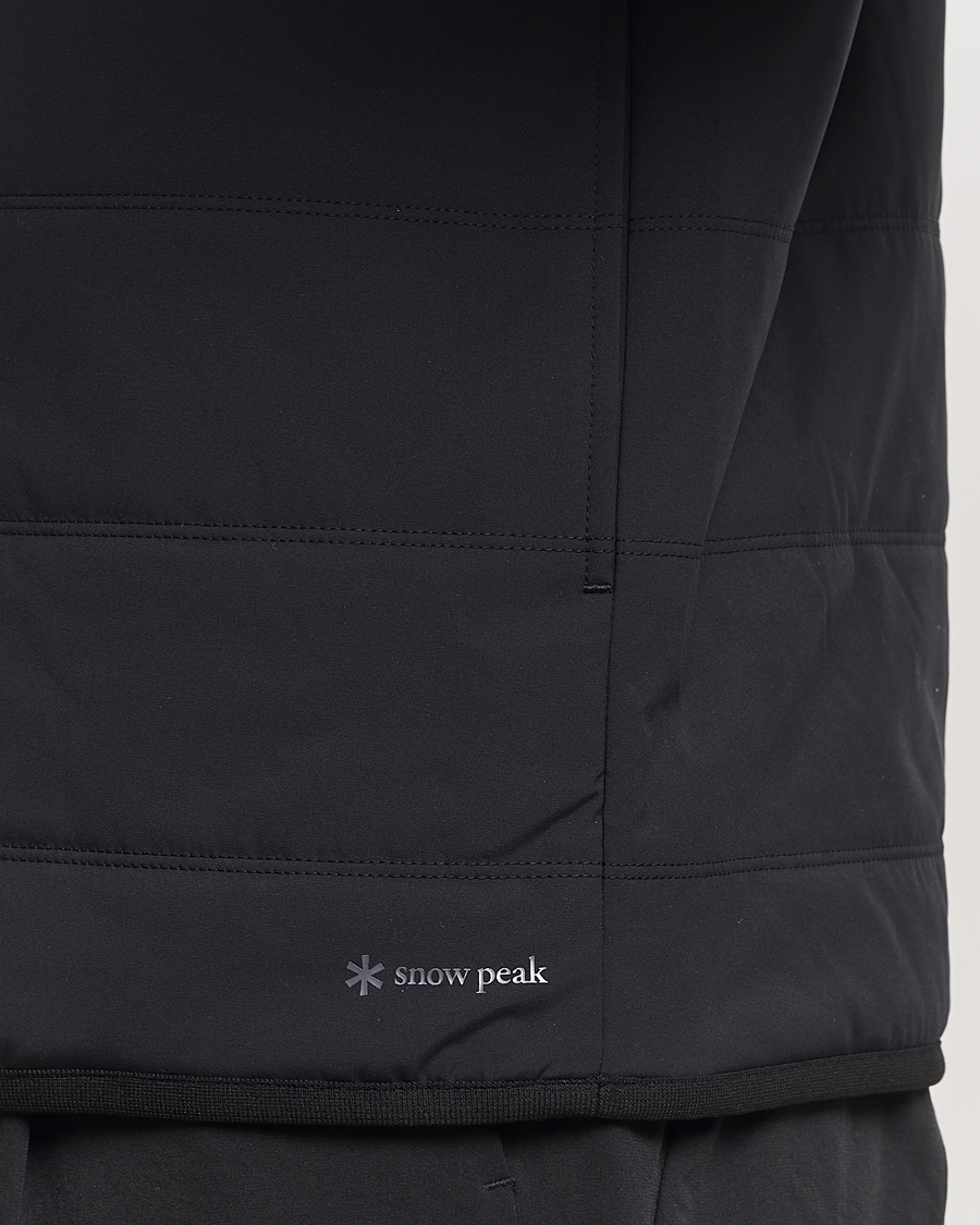 Herre | Trøjer | Snow Peak | Flexible Insulated Half Zip Black