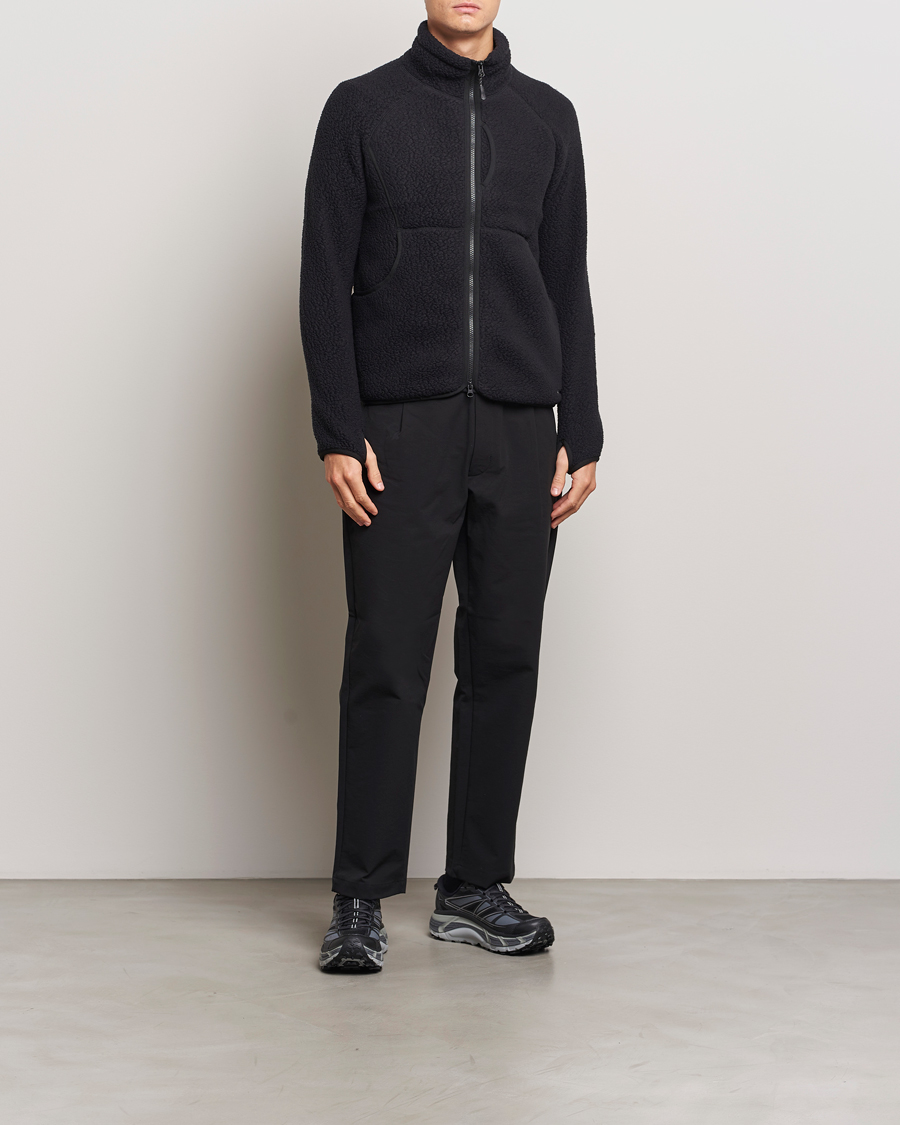 Herre | Trøjer | Snow Peak | Thermal Boa Fleece Jacket Black