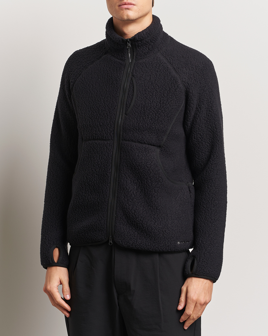 Herre | Trøjer | Snow Peak | Thermal Boa Fleece Jacket Black