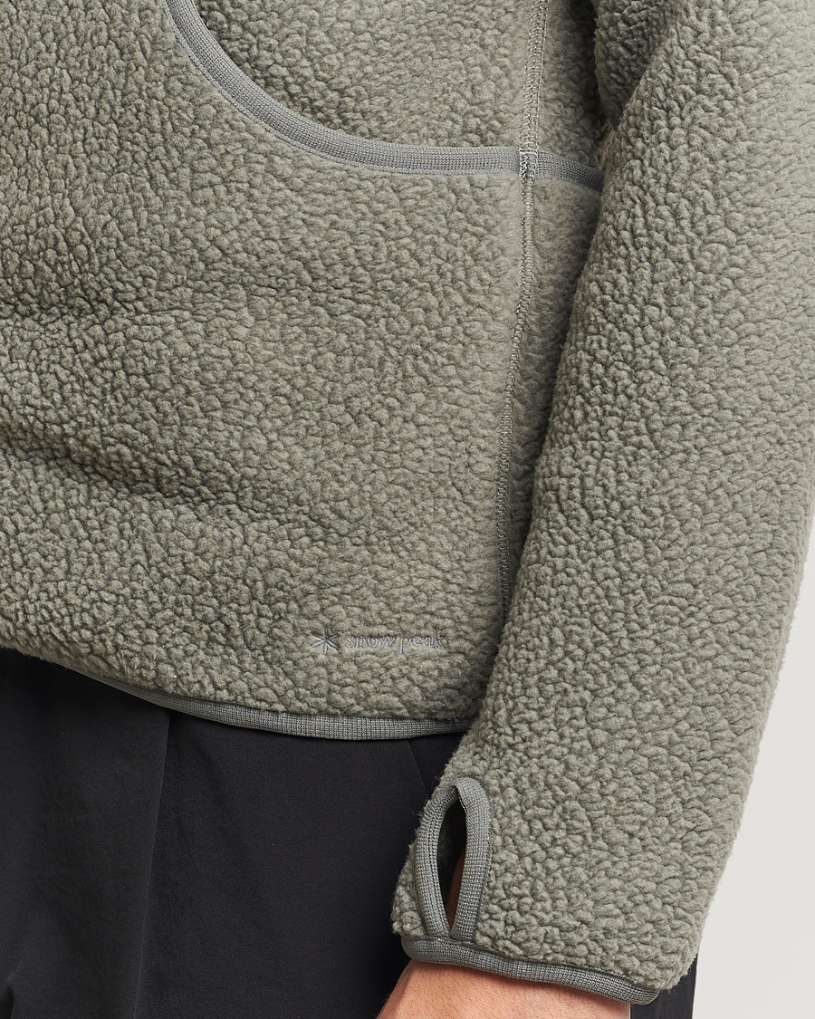 Herre | Trøjer | Snow Peak | Thermal Boa Fleece Jacket Grey