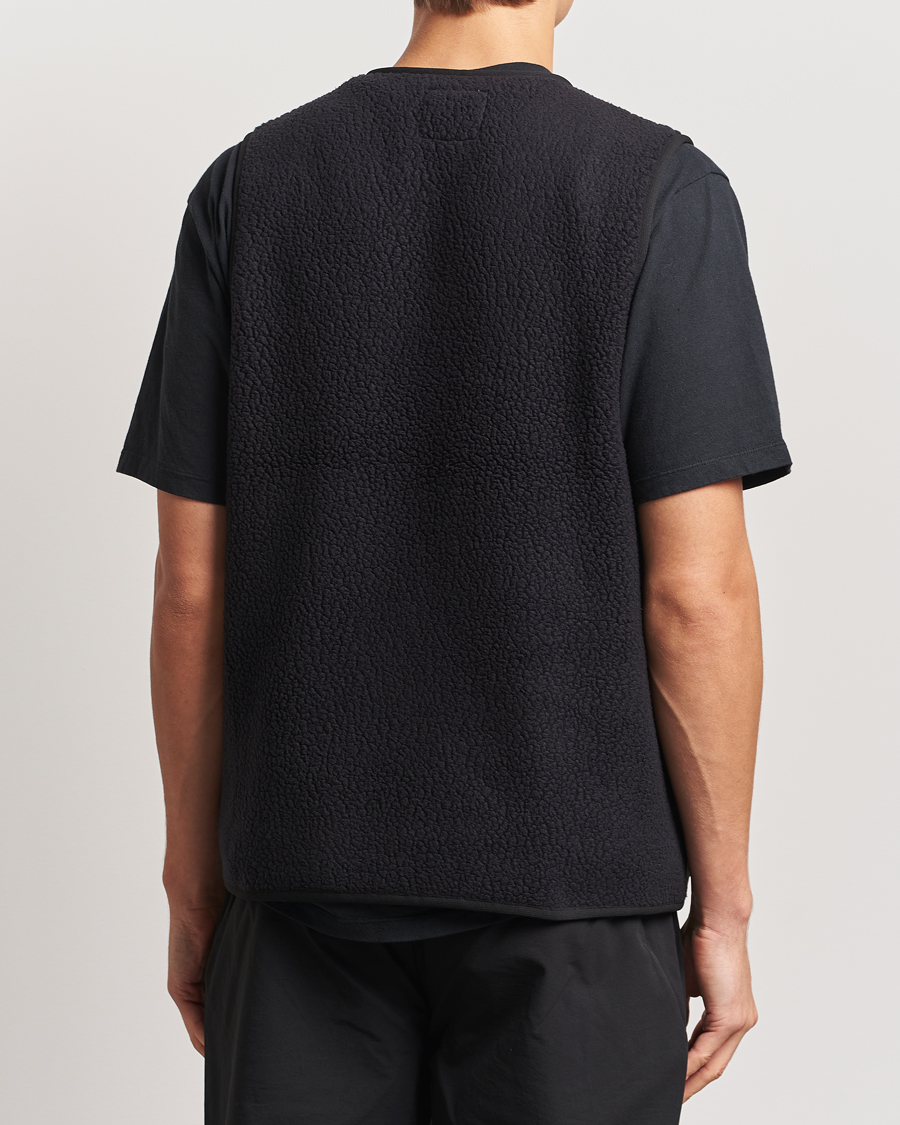 Herre | Snow Peak Thermal Boa Fleece Vest Black | Snow Peak | Thermal Boa Fleece Vest Black