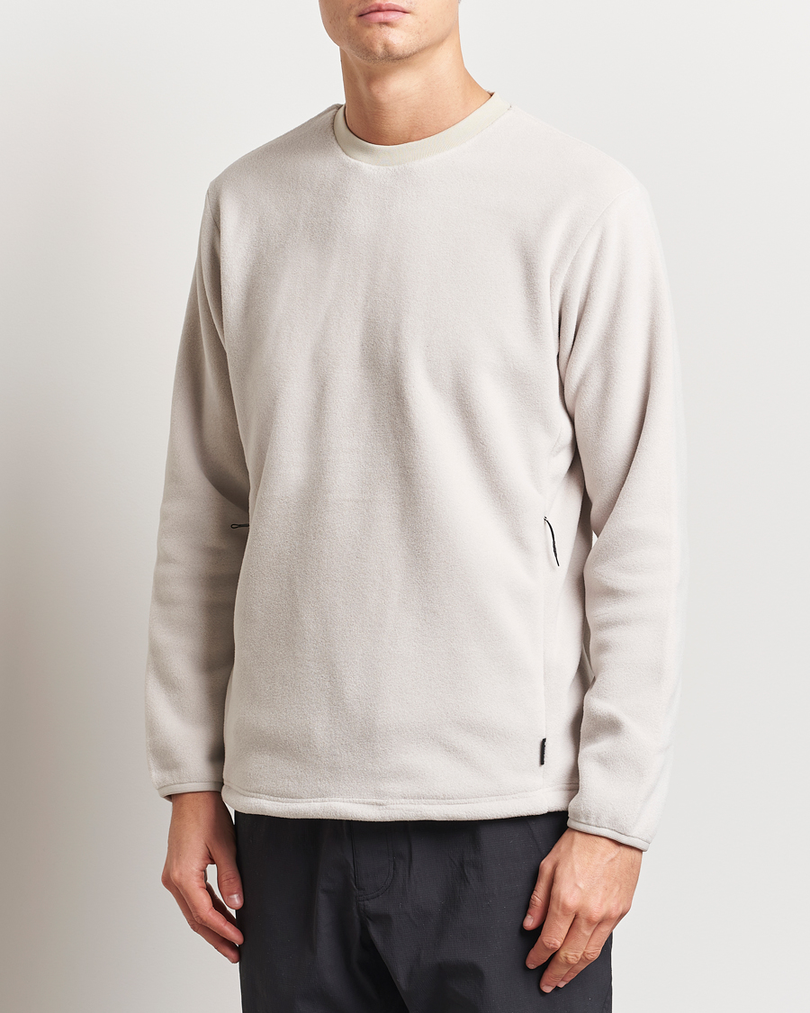 Herre | Trøjer | Snow Peak | Double Face Fleece Pullover Ivory