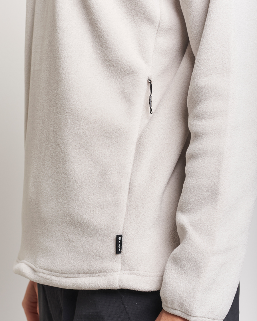 Herre | Trøjer | Snow Peak | Double Face Fleece Pullover Ivory