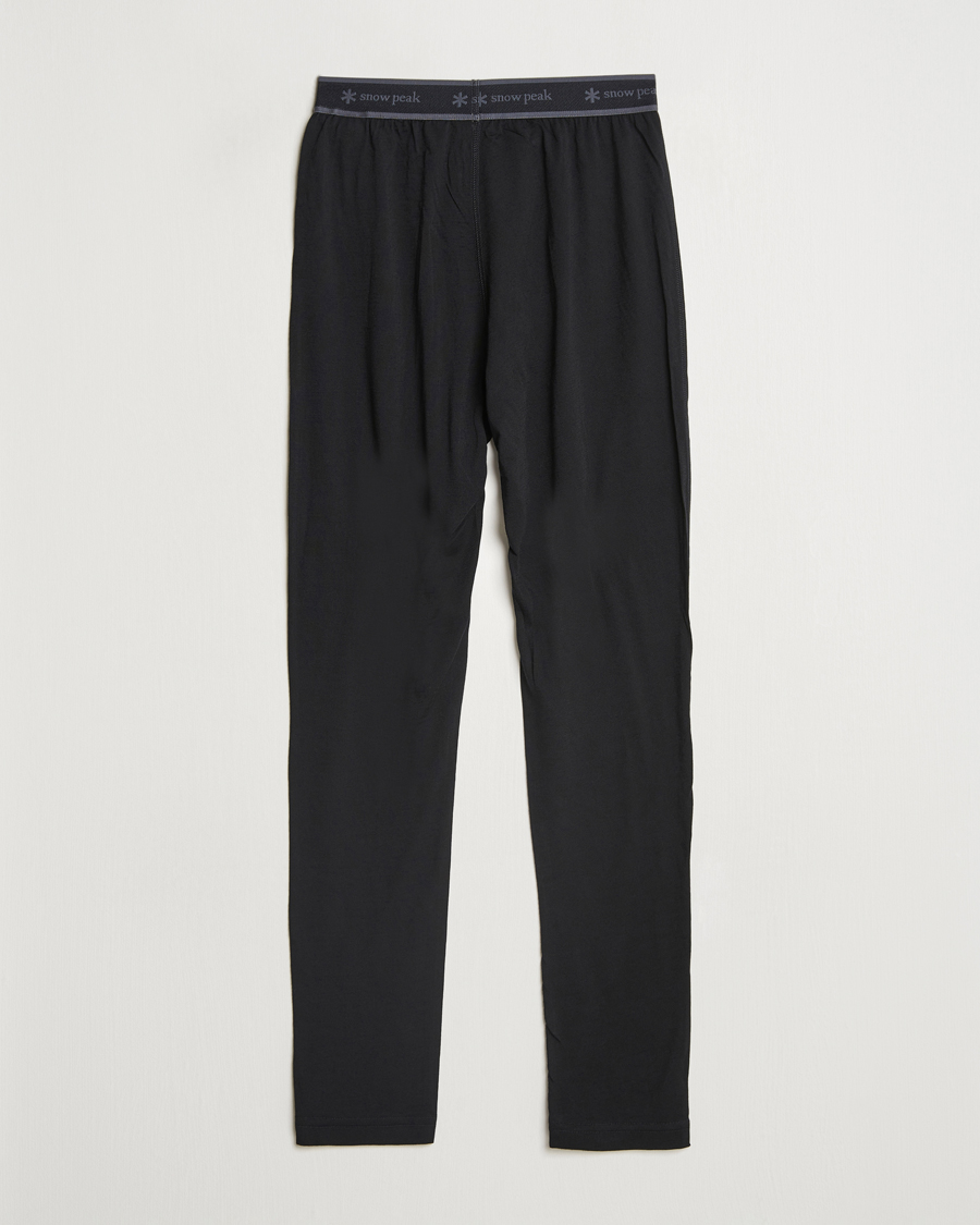 Herre | Bukser | Snow Peak | Merino Wool Tights Black