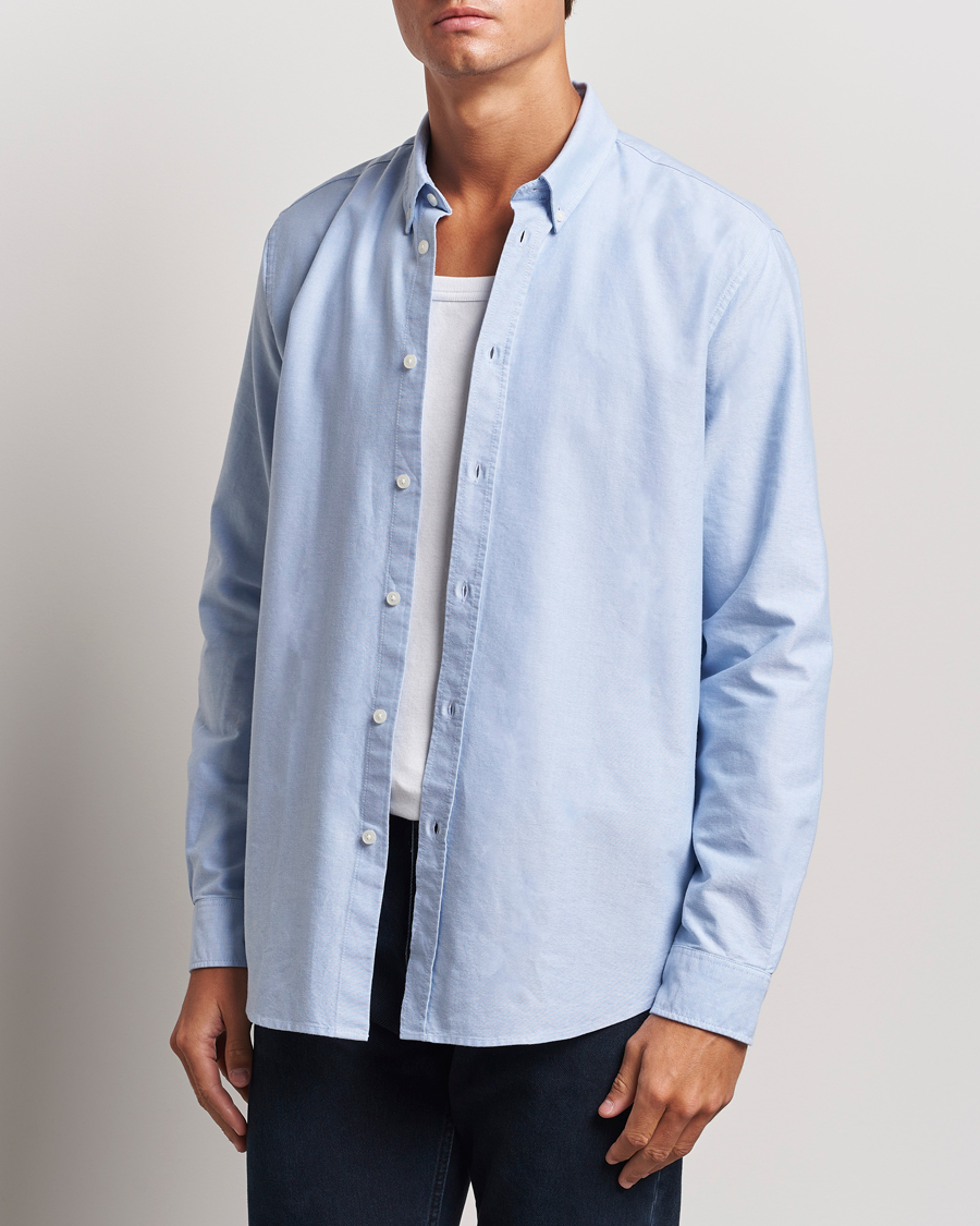 Herre | Skjorter | Samsøe Samsøe | Saliam Oxford Shirt Oxford Blue