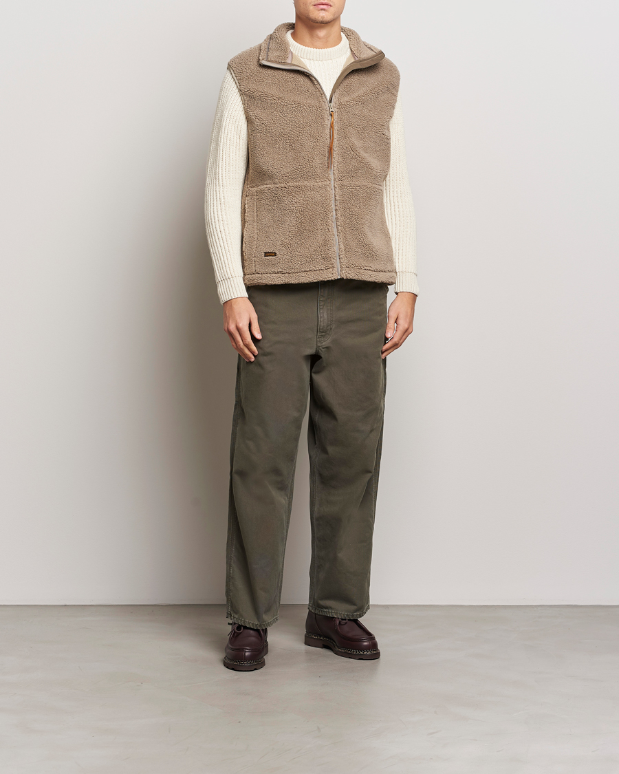 Herre | Jakker | orSlow | Boa Fleece Vest Graige