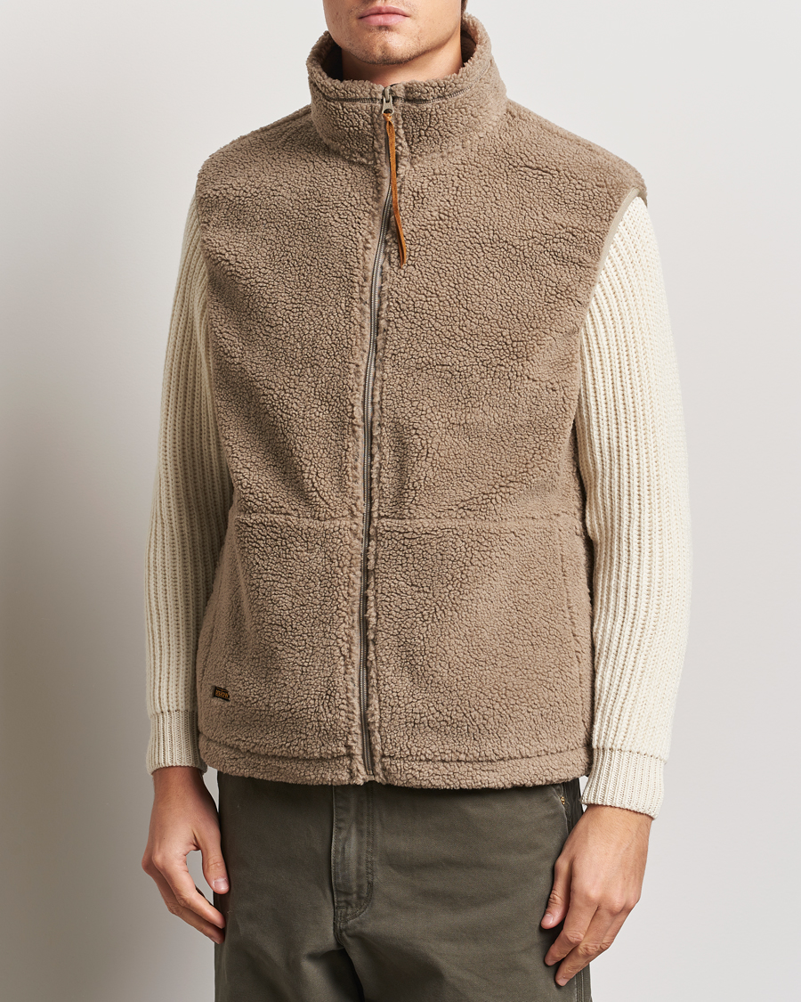 Herre | Jakker | orSlow | Boa Fleece Vest Graige