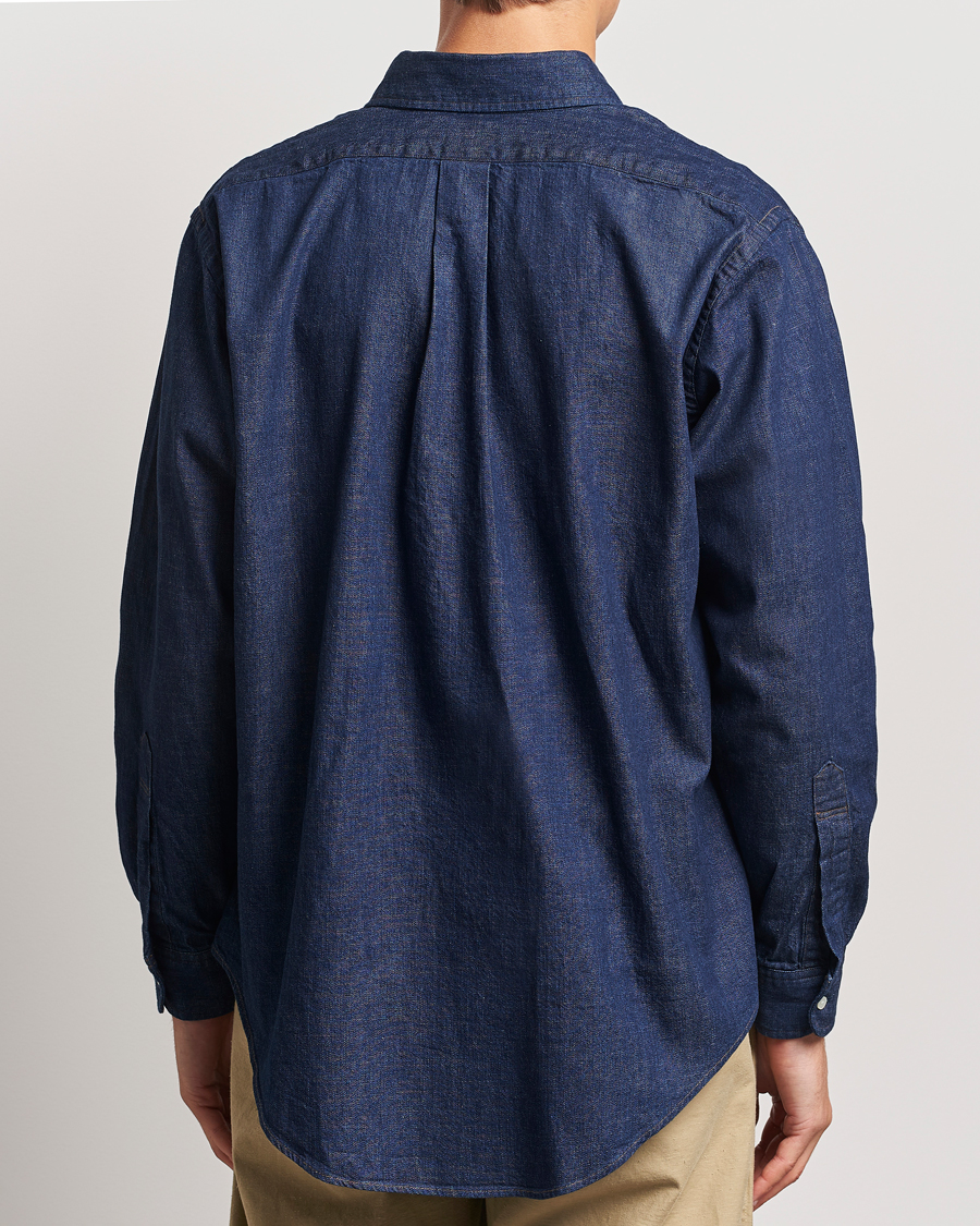 Herre | Skjorter | orSlow | Denim Button Down Shirt One Wash